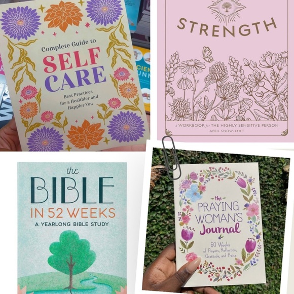 Self-Care and Journaling Book Set - Picture 1 of 6